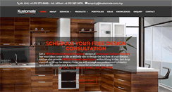 Desktop Screenshot of kustomate.com.my